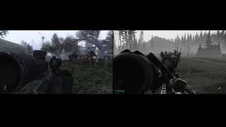 Stalker Anomaly 1.5.1 EFT mods vs Escape from Tarkov side by side comparison