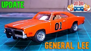 Hotwheels Dodge Charger 69 General Lee Custom #JimCars, #Banditacustomizadora