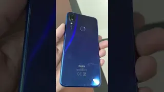 Redmi Note 7 Pro Blue & Camera (Old is Gold)