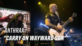 Anthrax Rock Kansas' 'Carry on Wayward Son' - 2017 Loudwire Music Awards