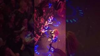 Alyssa & Shangela Talking to the Crowd at The Night of the Living Drag
