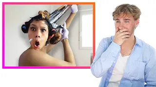 Hairdresser Reacts To Bleaching Curly Hair (chaotic)