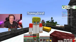 Tommy watches Philza build on Origins SMP