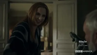 Villanelle Scares Konstantin - Killing Eve 1x01 Scene