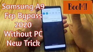 Samsung A9 (A920) Frp Bypass Google Account Remove 2020 - New Trick Without Pc