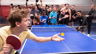 30 vs 1: Ping Pong Challenge