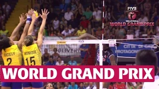 FIVB World Grand Prix: Italy v Brazil Highlights