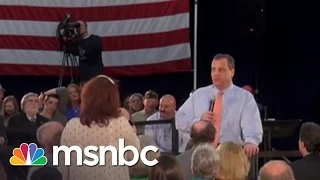 Teacher To Christie: 'Tone It Down A Little' | msnbc