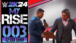 Die Schlacht der General Manager 🥊 | WWE2k24 MyRise - Undisputed #003