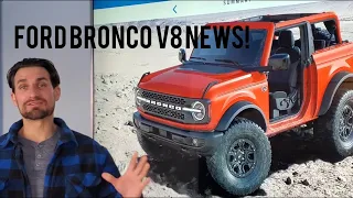 Next Ford Bronco Engine 5.0l V8 or 3.5l V6? Let's Find Out!