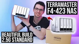 Affordable 2.5G NAS! TerraMaster F4-423 NAS Review & Test & FIDECO Workstation Upgrade