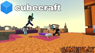 CUBECRAFT BEDWAR DUO GAMEPLAY || WITH NEW CUSTOMISE CONTROL #21 || 1.20.80 MCPE