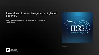 How does climate change impact global security?