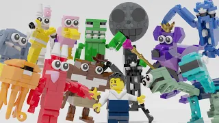 HOW TO BUILD ALL LEGO GARTEN OF BANBAN CHARACTERS UPDATE!