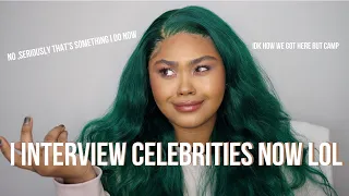 GRWM: HOW I ACCIDENTALLY BECAME A CELEBRITY INTERVIEWER LOL no seriously ISTG | KennieJD