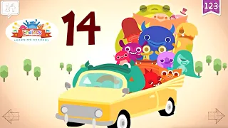Endless Numbers 14 | Learn Number Fourteen | Fun Learning for Kids