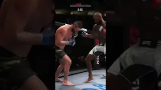 Brutal body shot knockout UFC 4