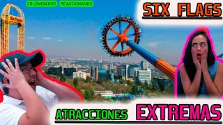 SIX FLAGS | El parque de atracciones MAS IMPORTANTE de MEXICO | 10 atracciones más EXTREMAS