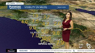 ABC 10News Pinpoint Weather with Meteorologist Vanessa Paz