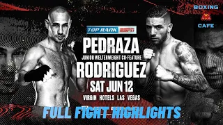 Jose Pedraza vs Julian Rodriguez Full Fight Highlights