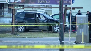 BPD identifies officers that were shot during pursuit; suspect hospitalized at ECMC