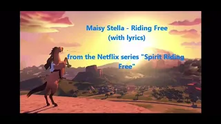 Maisy Stella- Spirit Riding free from Dream Works on repeat