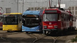 Дніпро унікальний: трамваї, тролейбуси та автобуси міста мають єдиний дизайн