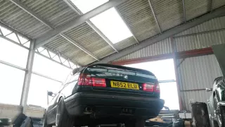 BMW e34 540i supercharged exhaust