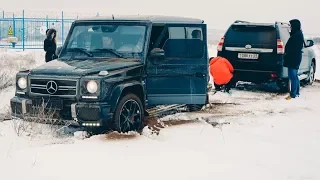 Поспорил MERCEDES G63 AMG c TOYOTA PRADO и  AUDI Q8 , AUDI Q7 , VW Touareg. ENG SUB