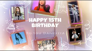Happy 15th Birthday to Daneliya! 🎁🎂🎉
