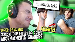 SUPER XANDÃO REAGINDO AS 6 PESSOAS QUE TEM PARTES DO CORPO ANORMALMENTE GRANDES!! - FALA DE TUDO