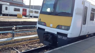 Trains at: Southend Victoria, Shenfield-Southend Line, 21/1/17