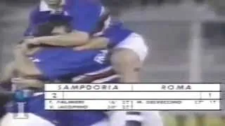 Serie A 1998-1999, day 04 Sampdoria - Roma 2-1 (Delvecchio, Palmieri, Iacopino)