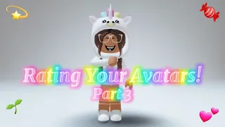 Rating Your Avatars Part 3! 🍬🌱💫 | Roblox 2021 | Fufu Unicorn 🦄
