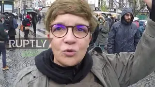 Франция:Протесты народных масс против неофашизма и политики буржуазной власти.