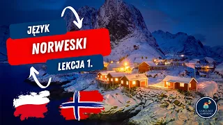 🟢 Język norweski • Lekcja 1. • Podstawowe zwroty dla początkujących 📚 • Nauka języka norweskiego!