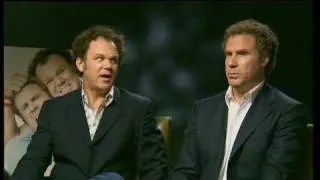 Will Ferrell, John C Reilly and Adam Mc Kay in Dublin talking about Step Brothers