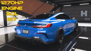 Forza Horizon 5 - BMW M8 Competition CUSTOMIZATION & Top Speed Test [4K]