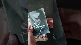 Solo Leveling Volume 3 Manhwa Unboxing 🔥 #sololeveling #manhwa #unboxing #shorts