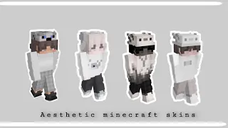 20 aesthetics minecraft skins | white boy link in the description.