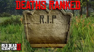 Every Red Dead Redemption 2 Death Ranked from WORST to BEST