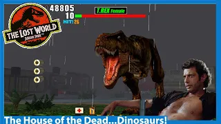 The House of the Dead...with Dinosaurs! The Lost World: Jurassic Park! Sega's Model 3 Arcade HIT!