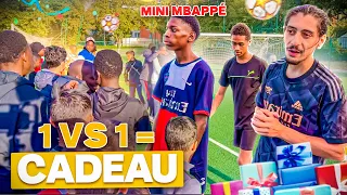 CELUI QUI BAT MINI MBAPPE GAGNE UN MEGA CADEAUX DE FOOT ! #3