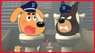 Megamix: Sheriff Labrador | Skibidi Toilet Meme Song ( Cover )