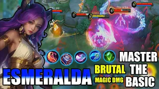 ESMERALDA BATTLE OF MAGIC DMG BURST❗ | Build Top Global | Best Build 2024 | Mobile Legends | MLBB ❗