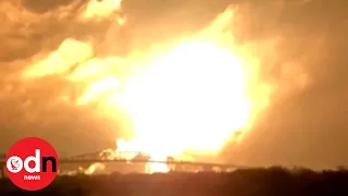 Series of explosions rip through giant US oil refinery