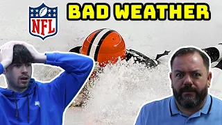 NFL Terrible Weather Games!! British Father & Son React!