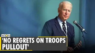 Don't regret my decision: Biden on American forces withdrawal from Afghanistan | Latest English News