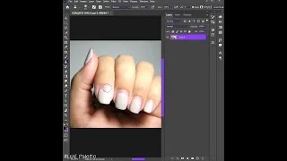 Photoshop: Nail repair #shorts