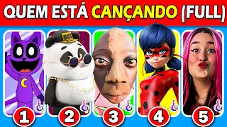 ADIVINHE QUEM ESTÁ DANÇANDO 😻🎵 | Full | Tenge Songs,Catnap,Emilly Vick,Bambo Panda,Elsa | Quiz SUN